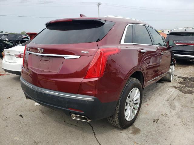 1GYKNARS8JZ204282 - 2018 CADILLAC XT5 RED photo 4