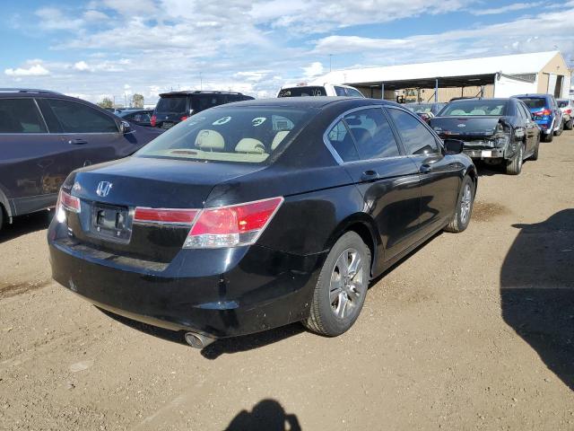 1HGCP2F46BA056585 - 2011 HONDA ACCORD LXP BLACK photo 4