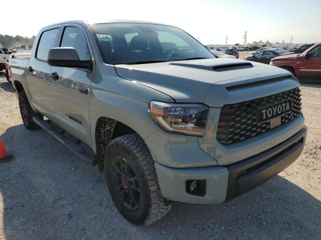 5TFDY5F17MX005460 - 2021 TOYOTA TUNDRA CRE GRAY photo 1