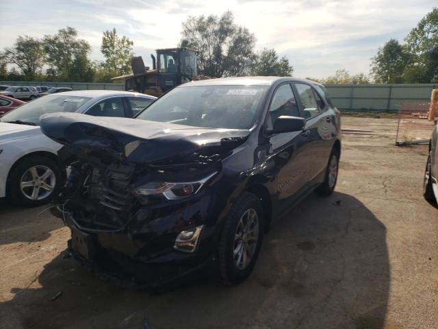 2GNAX5EV3L6143092 - 2020 CHEVROLET EQUINOX BLACK photo 2