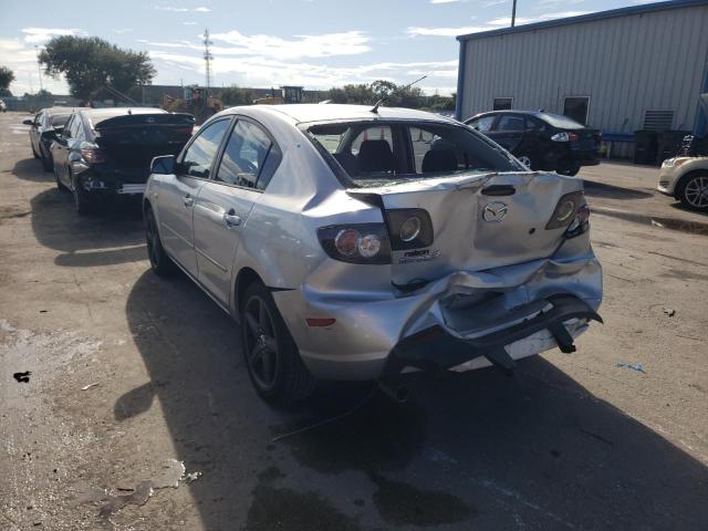 JM1BK12F471660332 - 2007 MAZDA 3 I SILVER photo 3