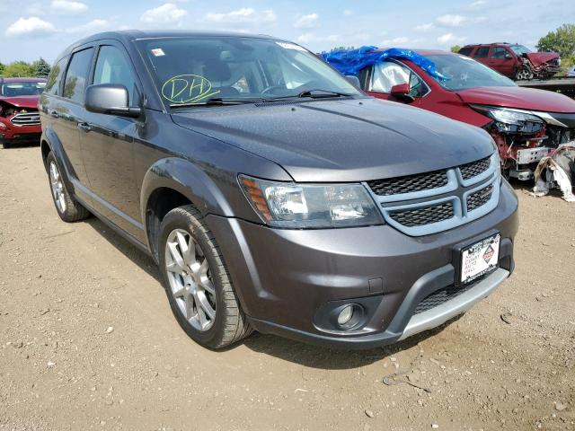 3C4PDDEG2KT732281 - 2019 DODGE JOURNEY GT GRAY photo 1