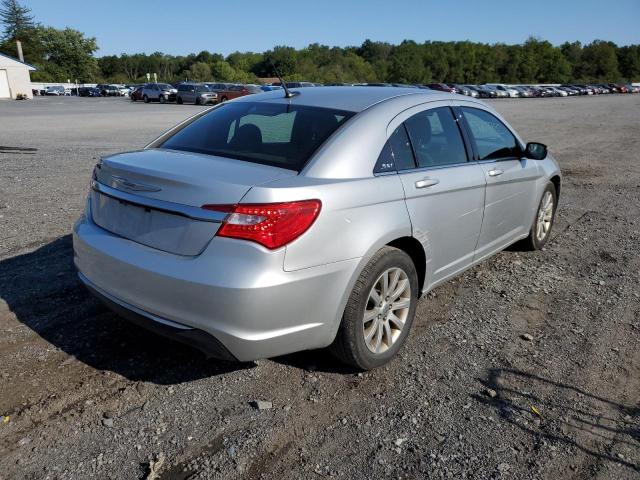 1C3BC1FG0BN514189 - 2011 CHRYSLER 200 SILVER photo 4