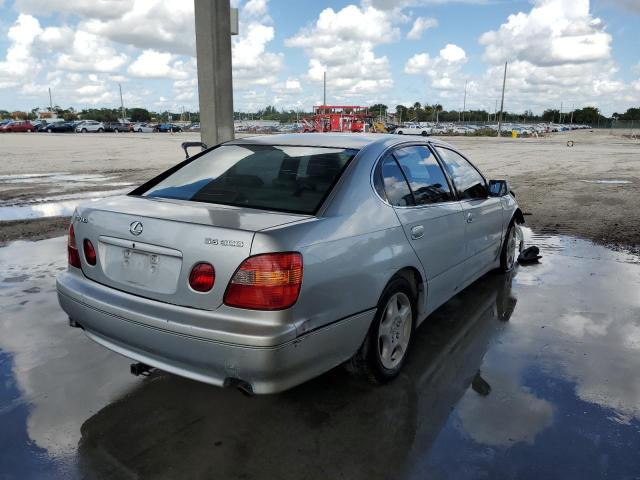 JT8BD68S5W0034285 - 1998 LEXUS GS 300 SILVER photo 4