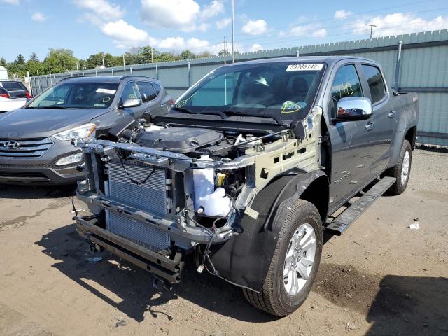 1GCGTCENXN1223725 - 2022 CHEVROLET COLORADO L GRAY photo 2