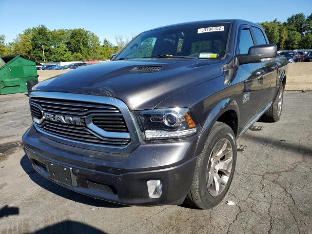 1C6RR7PT9JS174877 - 2018 RAM 1500 LONGH GRAY photo 2