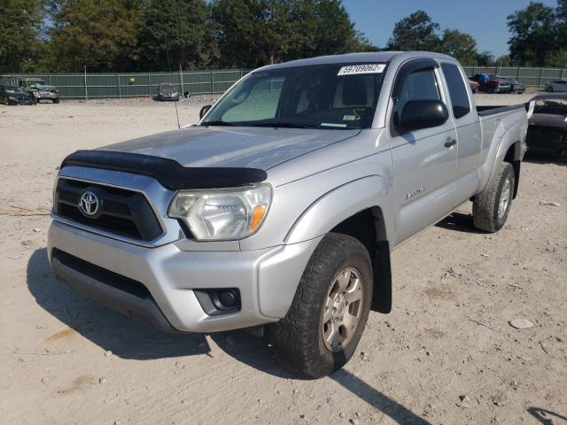 5TFUX4EN1CX014428 - 2012 TOYOTA TACOMA ACC SILVER photo 2