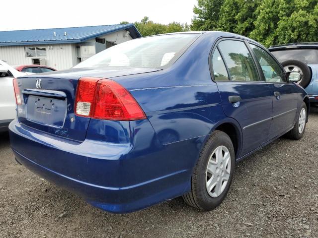 2HGES16384H568720 - 2004 HONDA CIVIC DX V BLUE photo 4