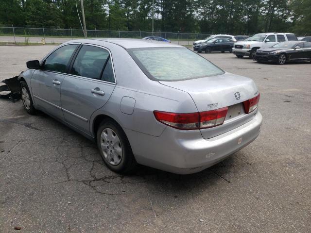 1HGCM56304A148277 - 2004 HONDA ACCORD LX SILVER photo 3