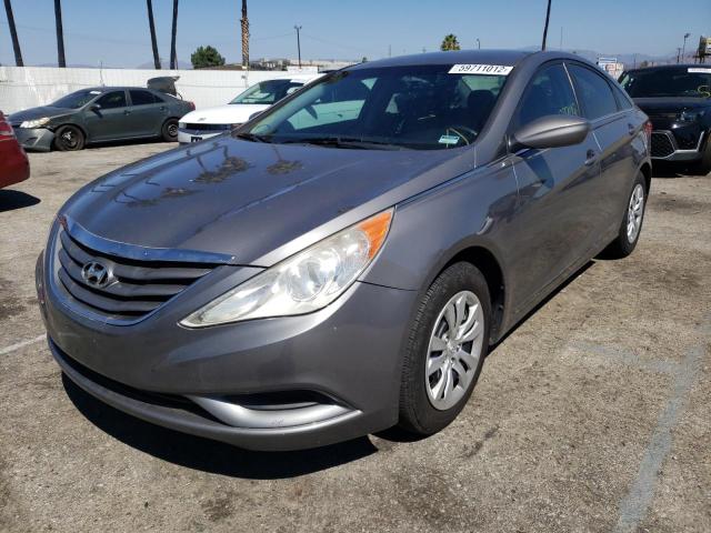 5NPEB4AC1BH249722 - 2011 HYUNDAI SONATA GLS GRAY photo 2