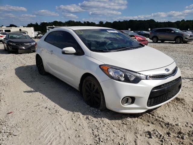 KNAFX6A80F5398235 - 2015 KIA FORTE EX WHITE photo 1