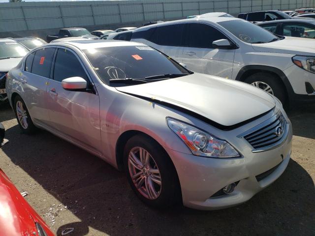 JN1CV6APXFM503391 - 2015 INFINITI Q40 SILVER photo 1