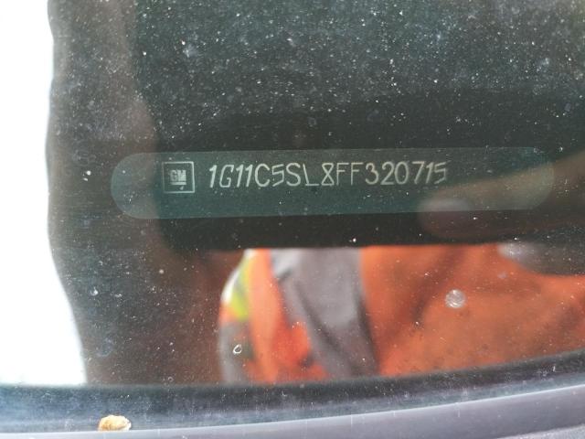 1G11C5SL8FF320715 - 2015 CHEVROLET MALIBU 1LT 银色 照片 10