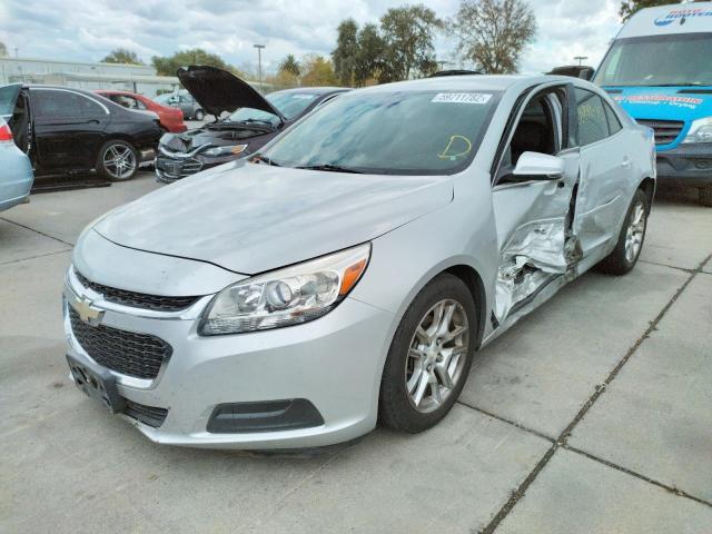 1G11C5SL8FF320715 - 2015 CHEVROLET MALIBU 1LT 银色 照片 2