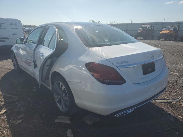 W1KWF8EB1MR642994 - 2021 MERCEDES-BENZ C 300 4MAT WHITE photo 3