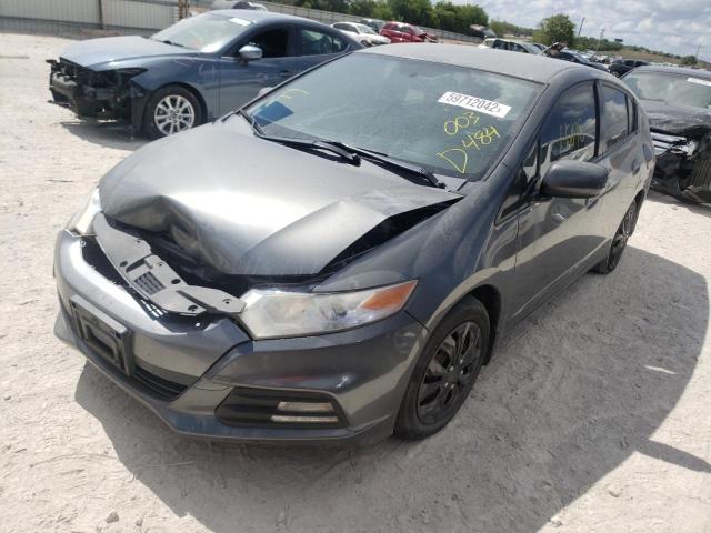 JHMZE2H33CS003484 - 2012 HONDA INSIGHT GRAY photo 2