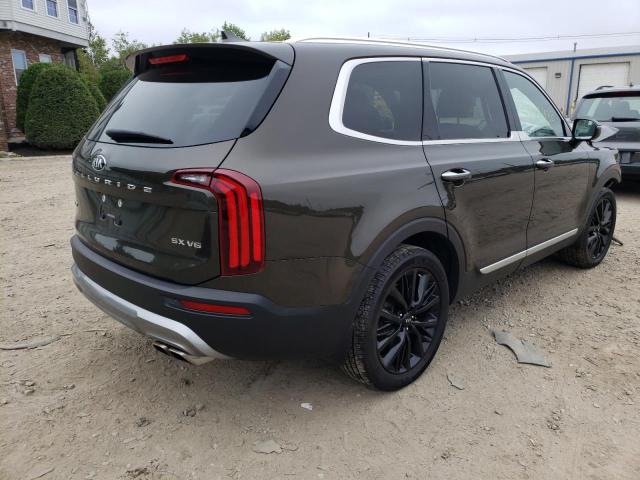 5XYP5DHC6LG066380 - 2020 KIA TELLURIDE CHARCOAL photo 4