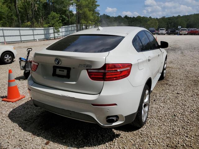 5UXFG2C55DL783456 - 2013 BMW X6 XDRIVE3 WHITE photo 4