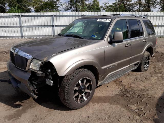 5LMEU88H14ZJ02162 - 2004 LINCOLN AVIATOR 灰色 照片 2