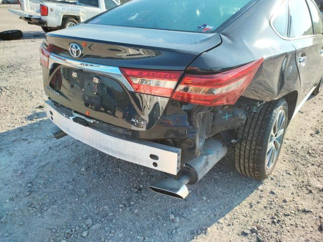 4T1BK1EB5HU256587 - 2017 TOYOTA AVALON XLE BLACK photo 9