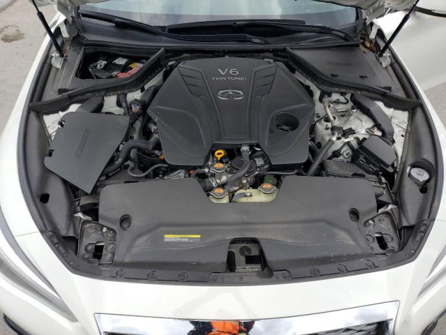 JN1EV7AP4KM541997 - 2019 INFINITI Q50 LUXE WHITE photo 7