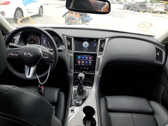 JN1EV7AP4KM541997 - 2019 INFINITI Q50 LUXE WHITE photo 9