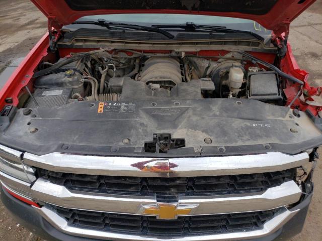 1GCVKNEC4HZ272803 - 2017 CHEVROLET 1500 SILVE RED photo 7