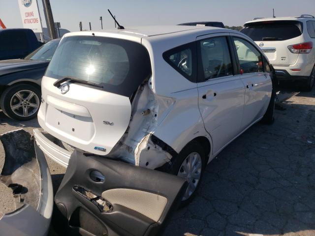 3N1CE2CP9FL448951 - 2015 NISSAN VERSA NOTE WHITE photo 4