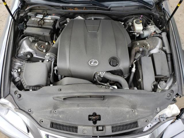 JTHBF1D22E5036080 - 2014 LEXUS IS 250 GRAY photo 7