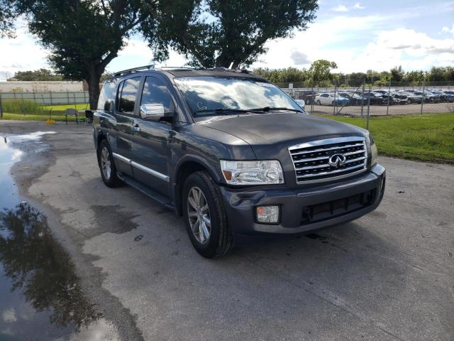 5N3AA08D68N914425 - 2008 INFINITI QX56 GRAY photo 1