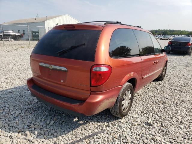 2A4GP54L46R702438 - 2006 CHRYSLER TOWN & COU ORANGE photo 4