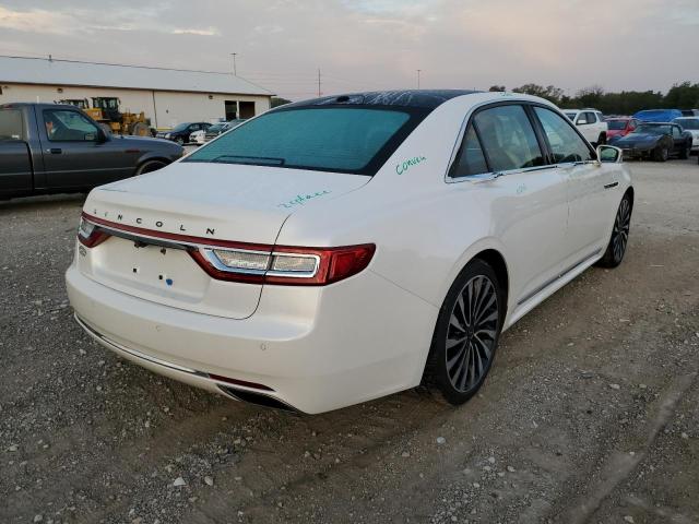 1LN6L9BC3H5608439 - 2017 LINCOLN CONTINENTA WHITE photo 4