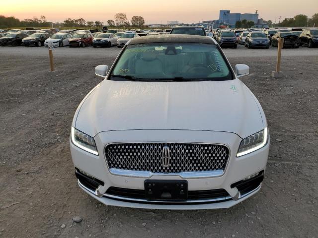 1LN6L9BC3H5608439 - 2017 LINCOLN CONTINENTA WHITE photo 9