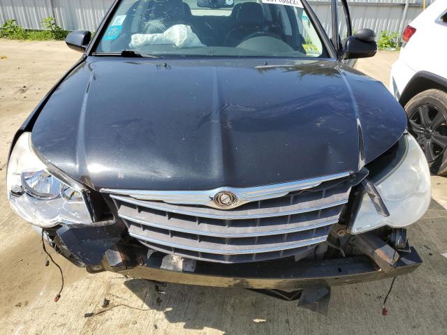 1C3CC5FV2AN236839 - 2010 CHRYSLER SEBRING LI BLACK photo 7