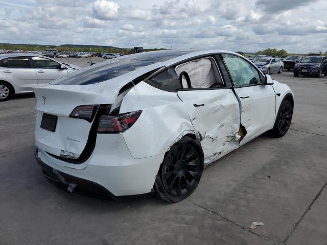 5YJYGAEE4MF144246 - 2021 TESLA MODEL Y أبيض صورة 4