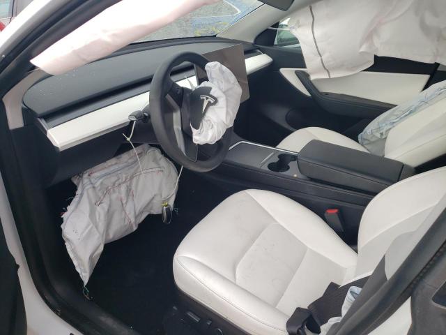 5YJYGAEE4MF144246 - 2021 TESLA MODEL Y أبيض صورة 5