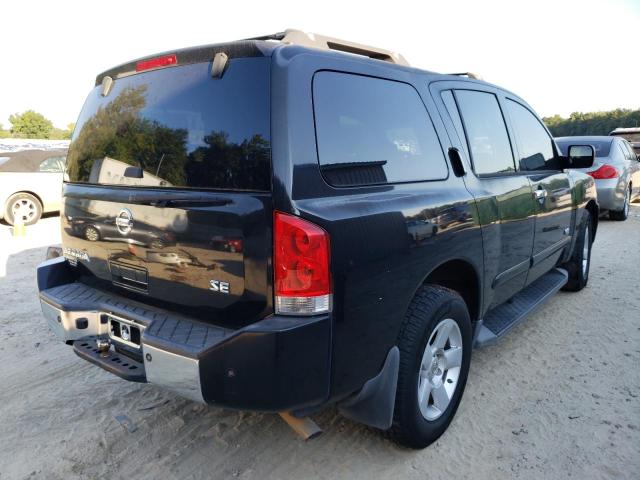 5N1AA08A36N739482 - 2006 NISSAN ARMADA SE GRAY photo 4