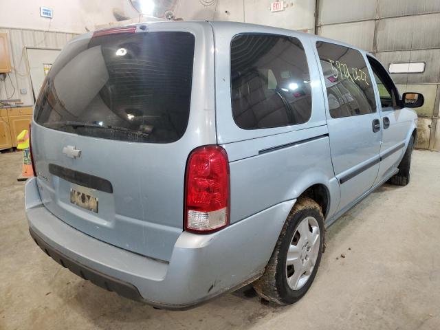 1GNDV23W27D193440 - 2007 CHEVROLET UPLANDER L Mavi foto 4