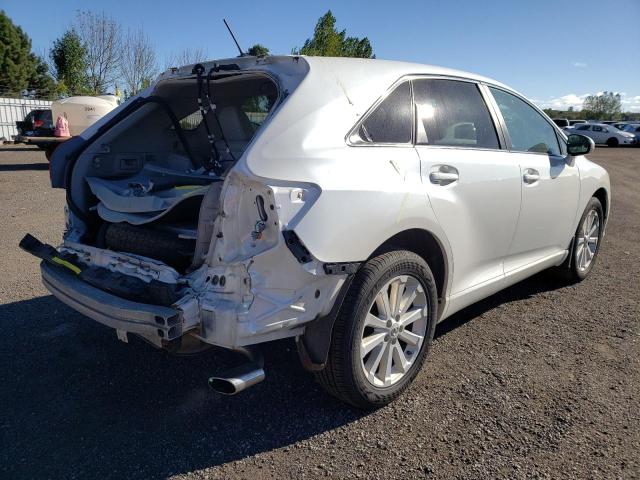 4T3BA3BB8CU031132 - 2012 TOYOTA VENZA LE WHITE photo 4