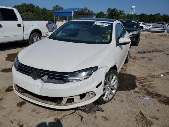 WVWBW7AH0CV006408 - 2012 VOLKSWAGEN EOS KOMFOR თეთრი ფოტო 2