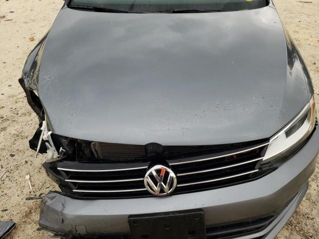3VW2K7AJ9FM241769 - 2015 VOLKSWAGEN JETTA BASE GRAY photo 7