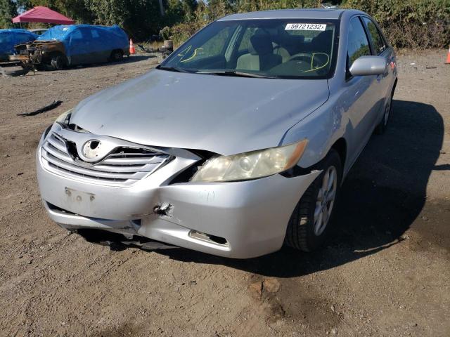 4T1BE46K97U083842 - 2007 TOYOTA CAMRY CE SILVER photo 2