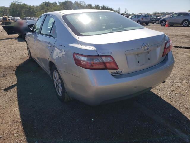 4T1BE46K97U083842 - 2007 TOYOTA CAMRY CE SILVER photo 3