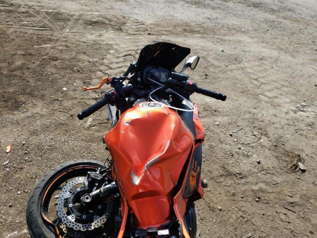 JKAEXEJ19HDA02160 - 2017 KAWASAKI EX650 J ნარინჯისფერი ფოტო 5