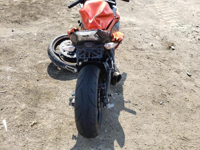 JKAEXEJ19HDA02160 - 2017 KAWASAKI EX650 J ნარინჯისფერი ფოტო 6