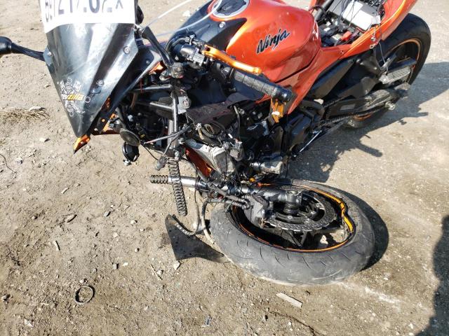 JKAEXEJ19HDA02160 - 2017 KAWASAKI EX650 J ნარინჯისფერი ფოტო 9