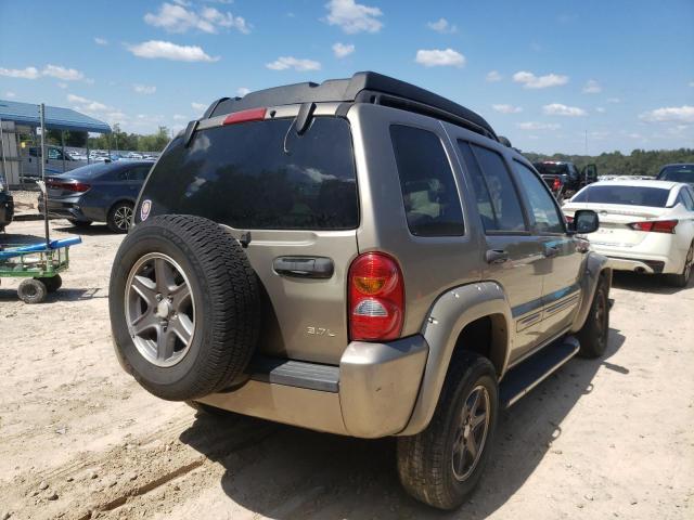 1J4GK38K23W573350 - 2003 JEEP LIBERTY RE GOLD photo 4