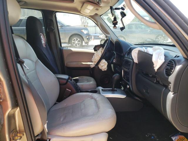 1J4GK38K23W573350 - 2003 JEEP LIBERTY RE GOLD photo 5