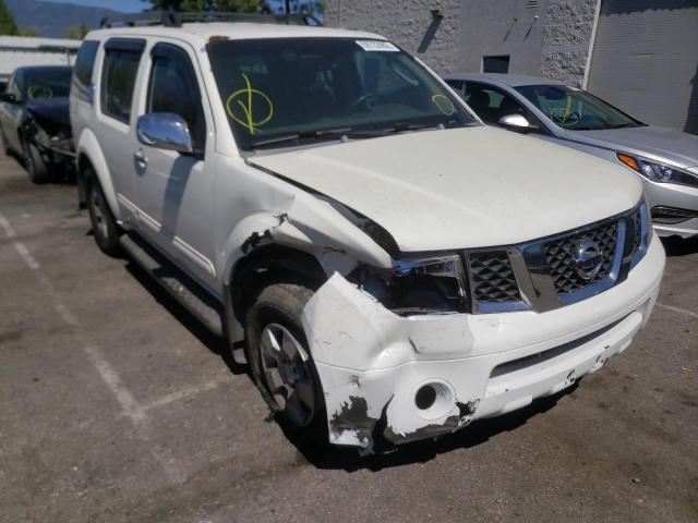 5N1AR18U17C606550 - 2007 NISSAN PATHFINDER WHITE photo 1