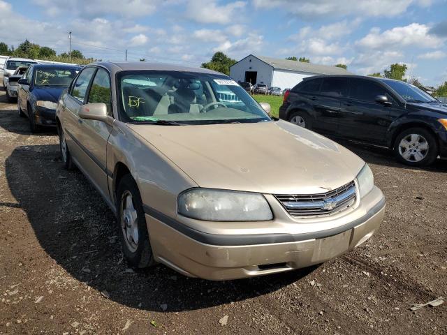 2G1WF52E459111137 - 2005 CHEVROLET IMPALA TAN photo 1